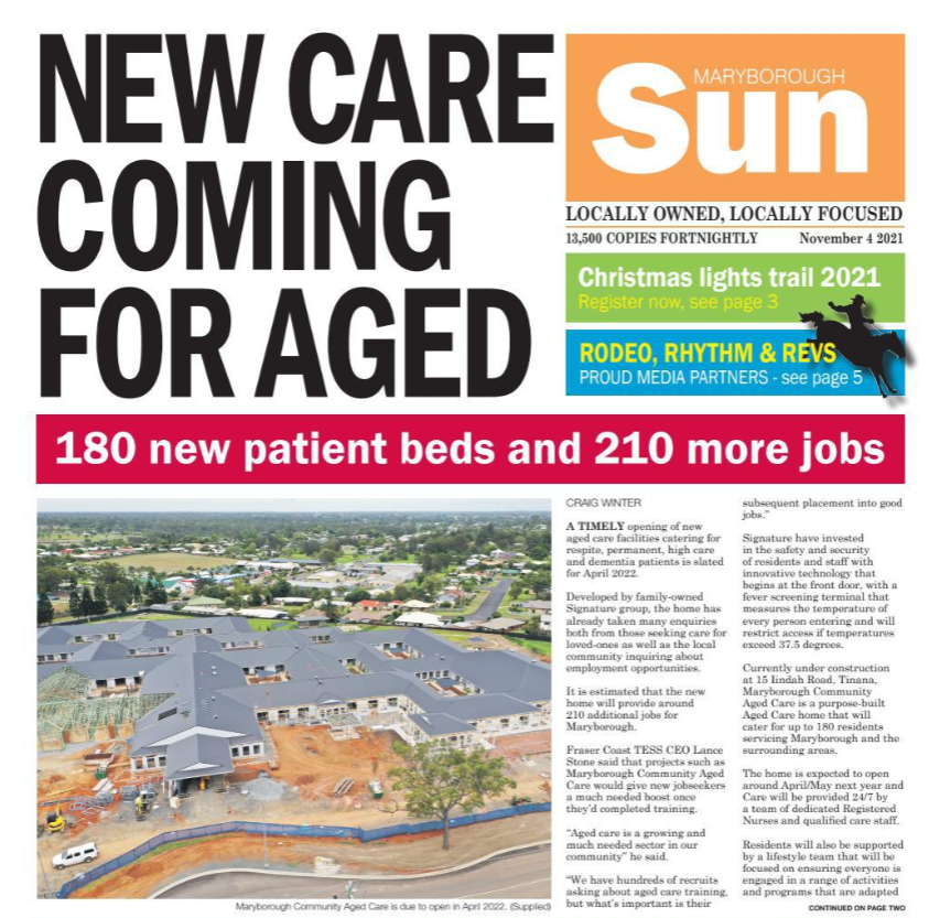 New beds and new jobs for Maryborough